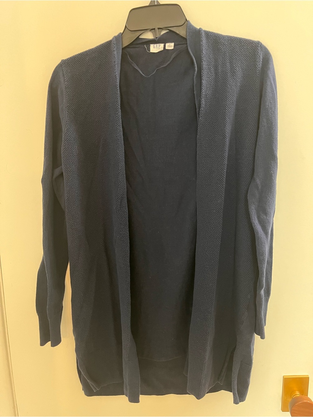 GAP Dark Navy Open-Front Cardigan